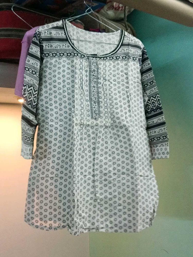 Cotton Shorts Kurta