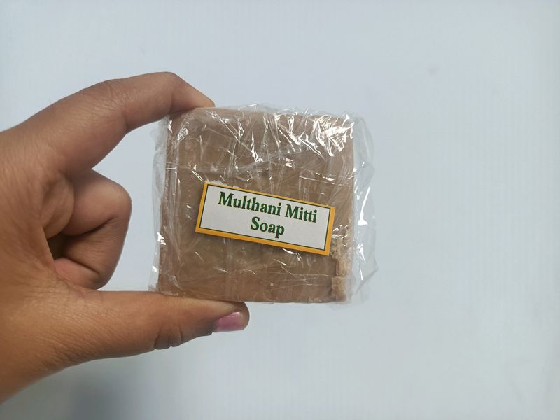 3 Handmade Multani Mitti Soap