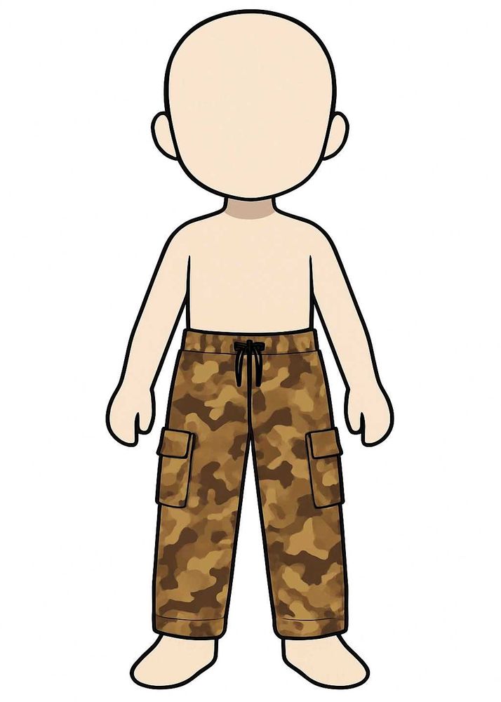 Cargo Pants elastic bottom