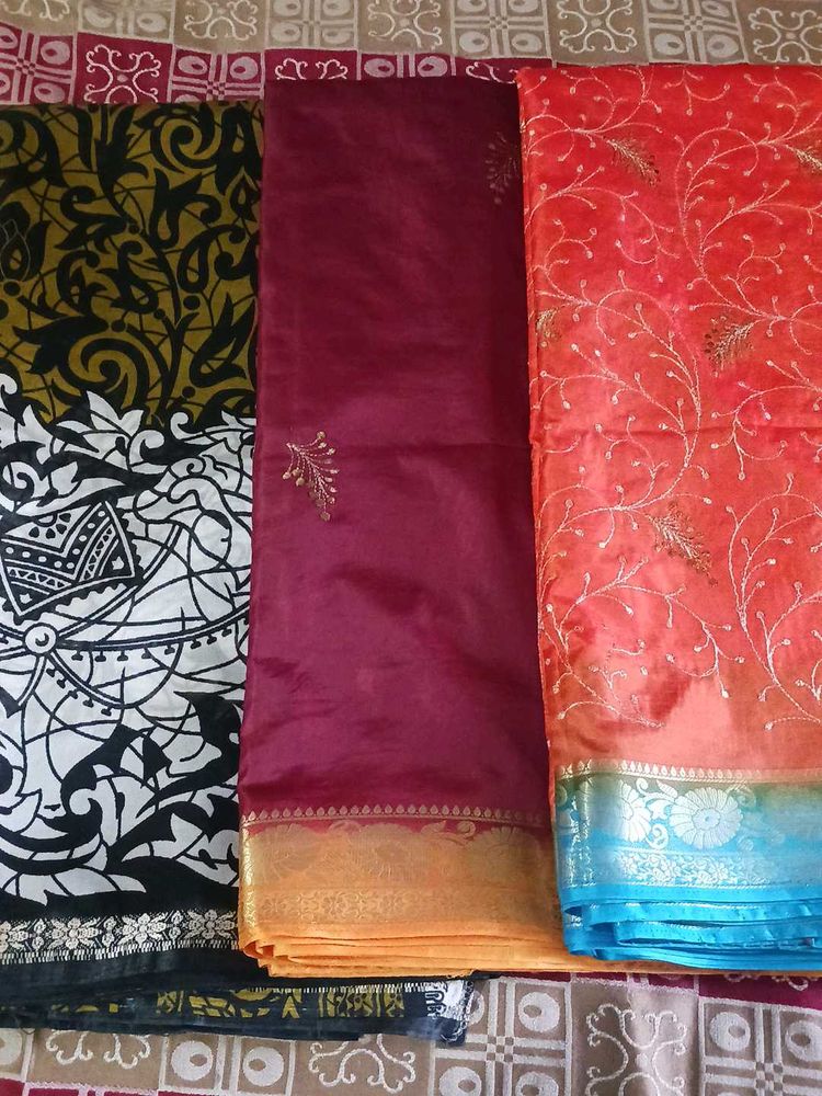3 Silk Saree