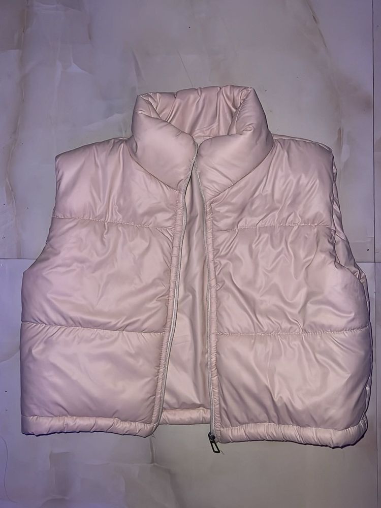 Light Pink Puffer Vest
