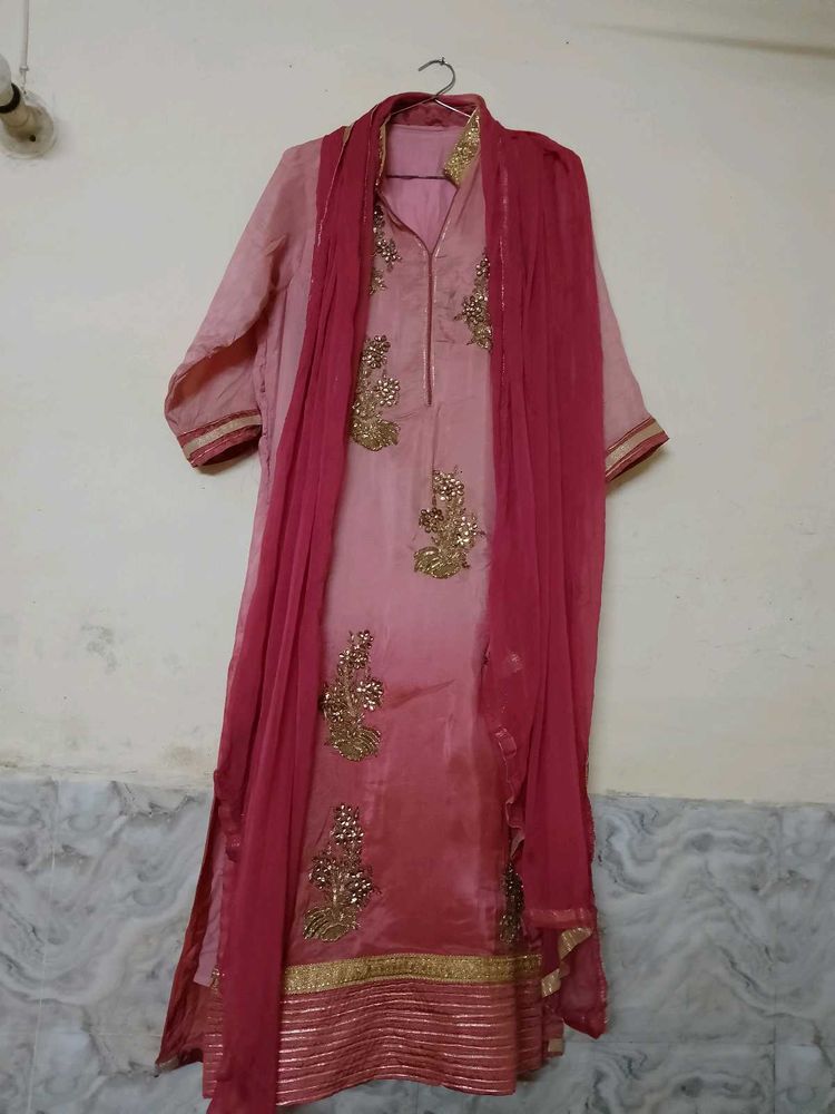 Kurta Plazo Dupatta