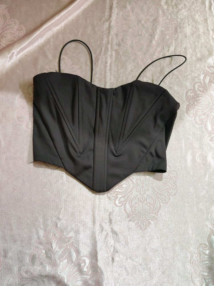 FOREVER 21 DARK GREY CORSET 🖤