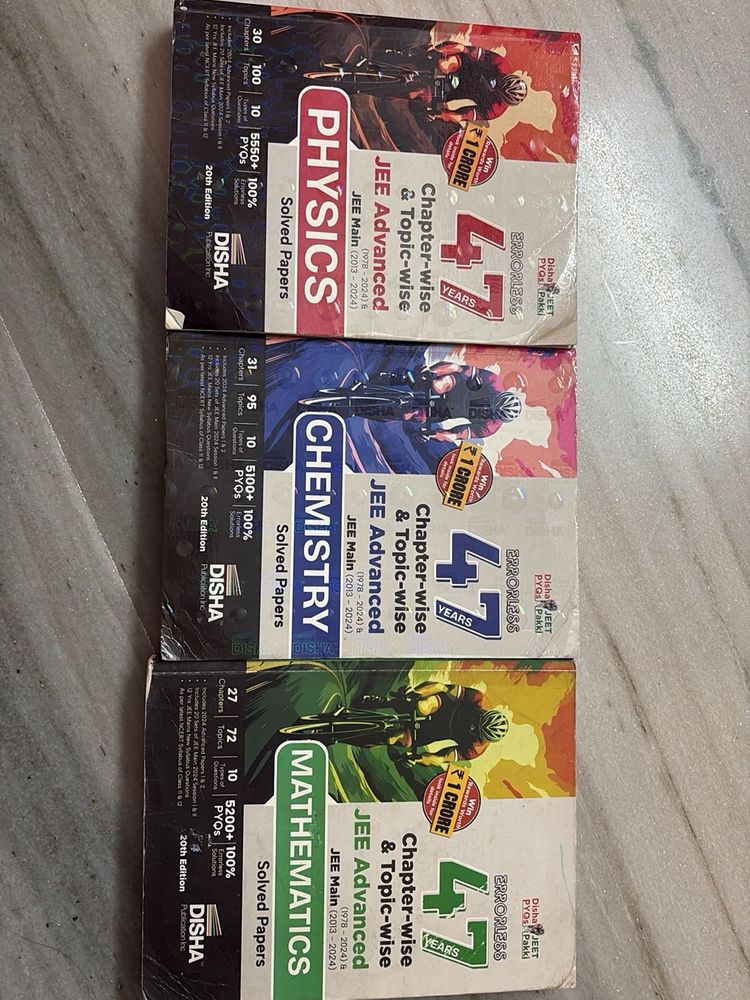 JEE Advanced Solved Papers - Physics, Chemistry, M