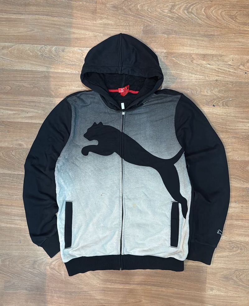 Puma Graphic Zip-Up Hoodie