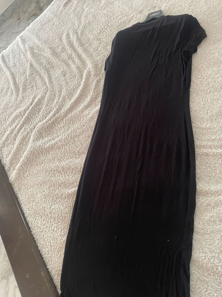 Black Maxi bodycon Dress