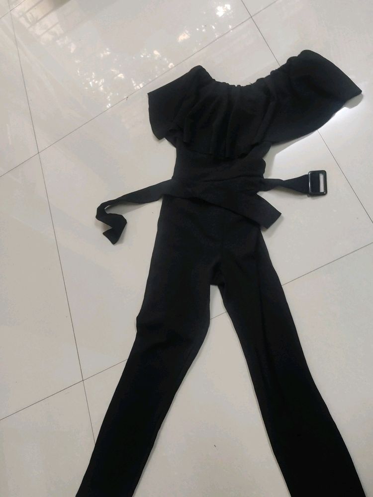 Off Shoulder Jump Suit For Girls, Size 36