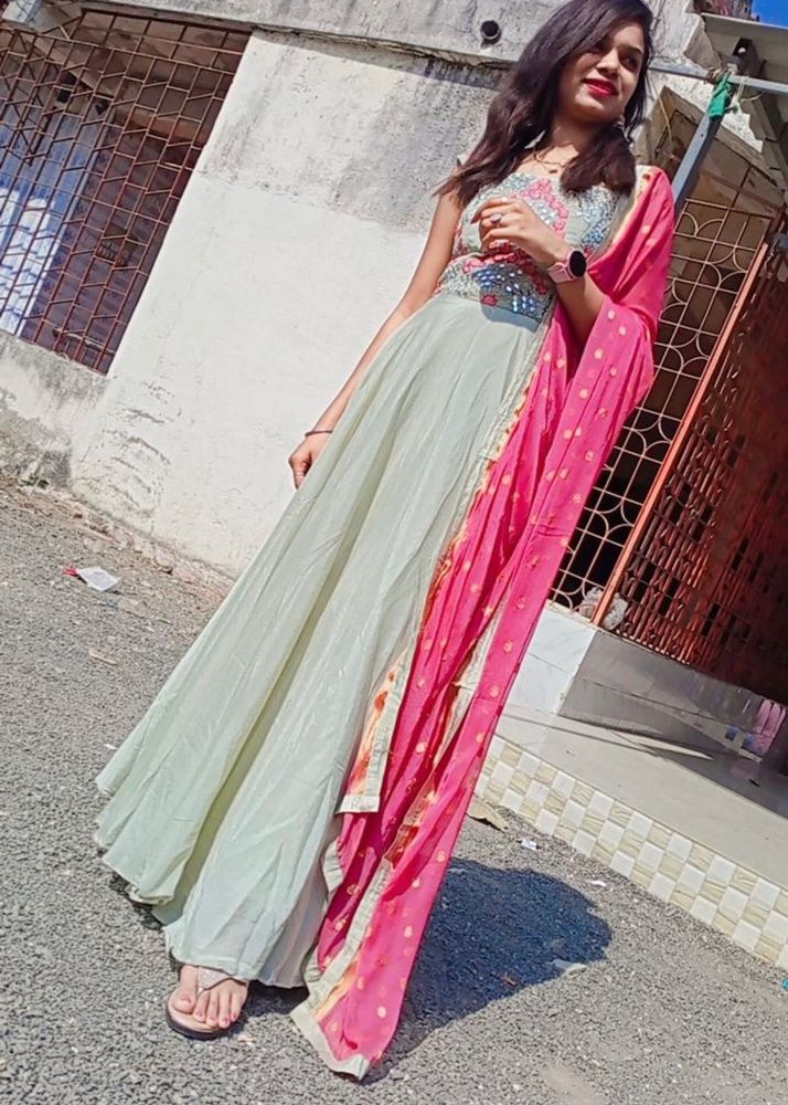 festive full dress one piece set