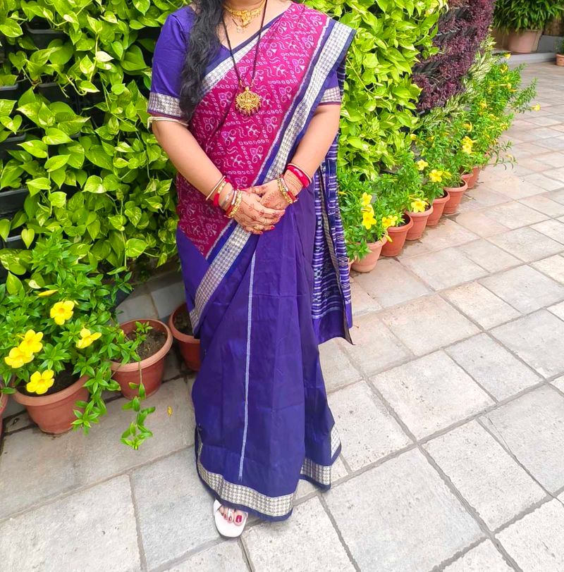 Elegant Purple Saree