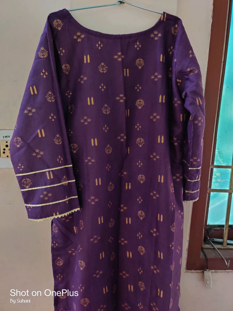 Combo :Wow Branded Kurta Set With Palazzo
