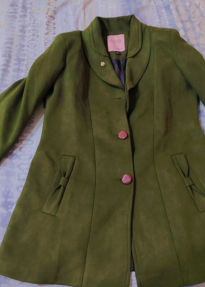 Chic Green Coat