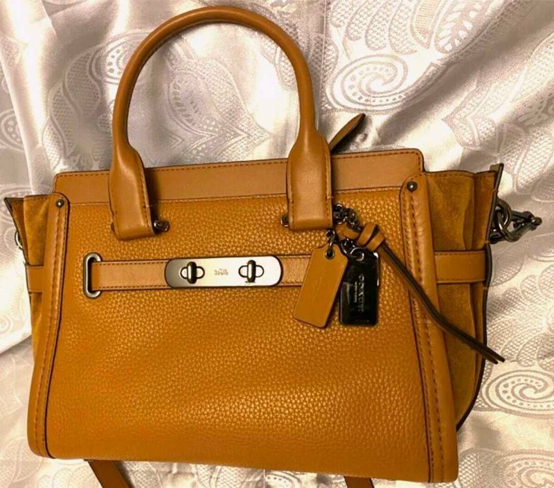 Coach Leather Handbag