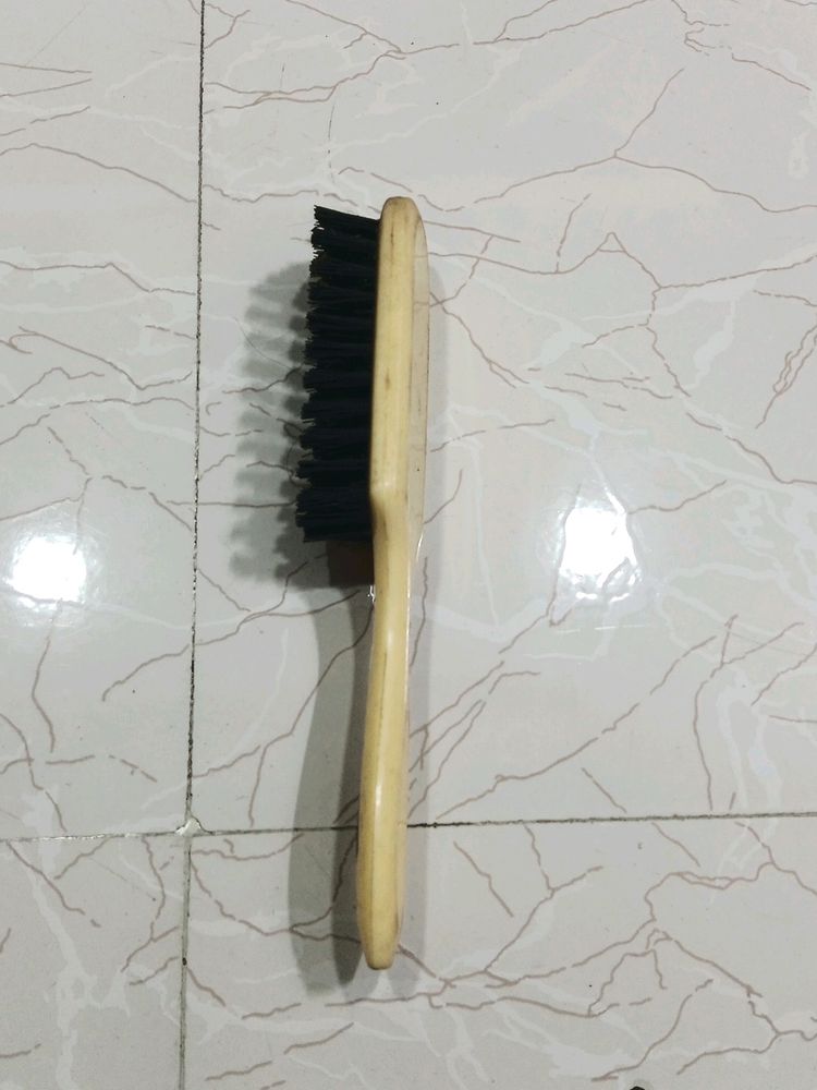 Boar Bristle Hair Brush, Hard Brush Waves