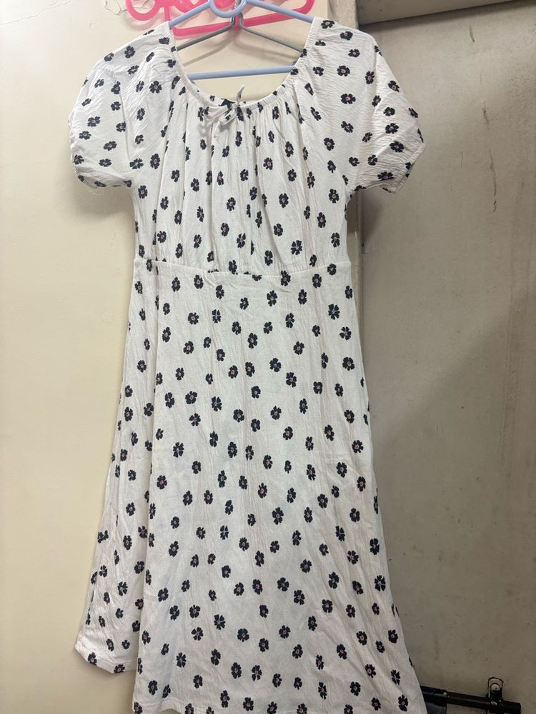 Floral Print Midi Dress