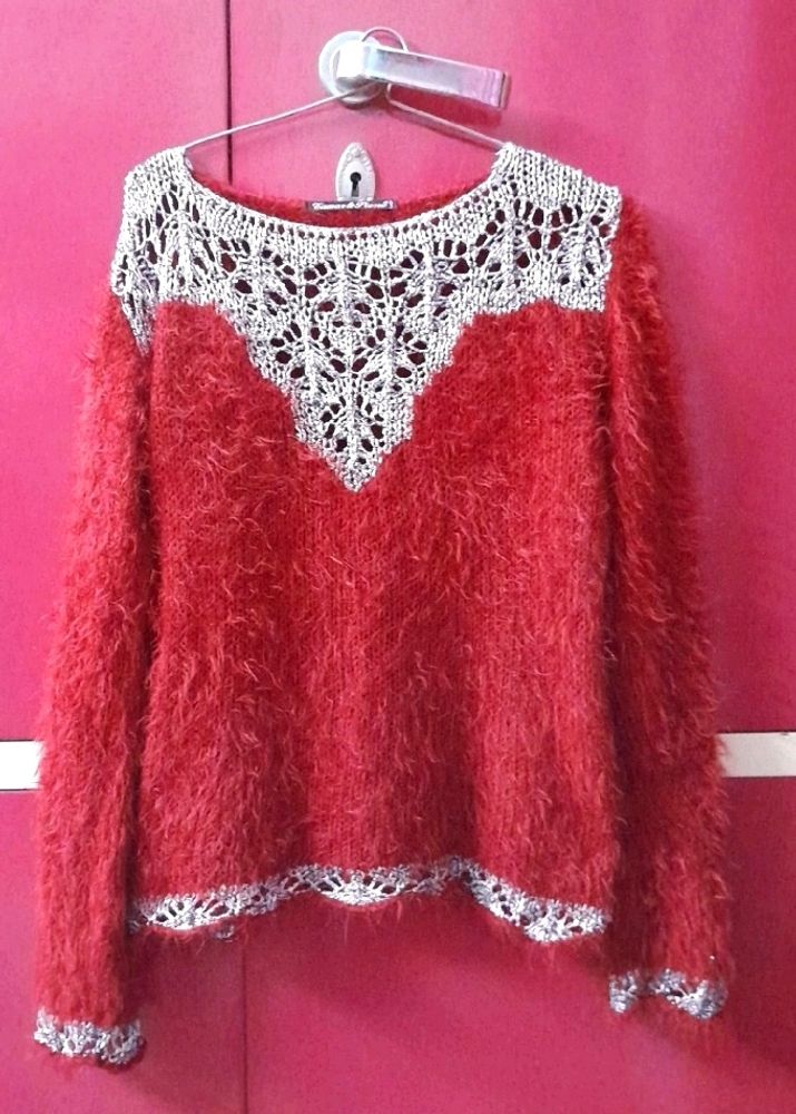 Red Furr Top