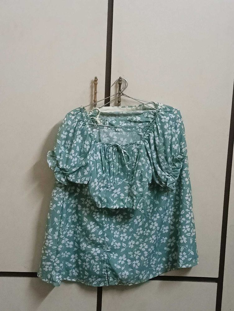 Floral Print cord set