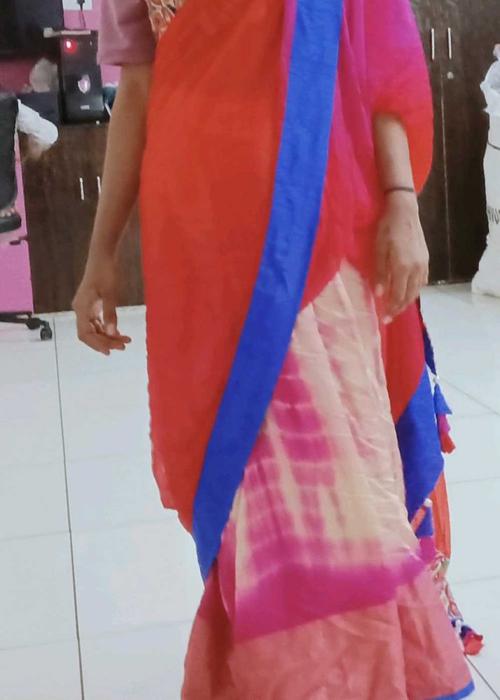 Beautiful Multicolour Saree