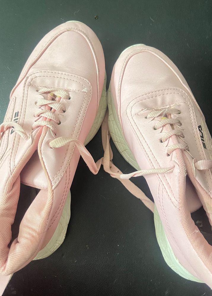 Light Pink Casual Sneakers