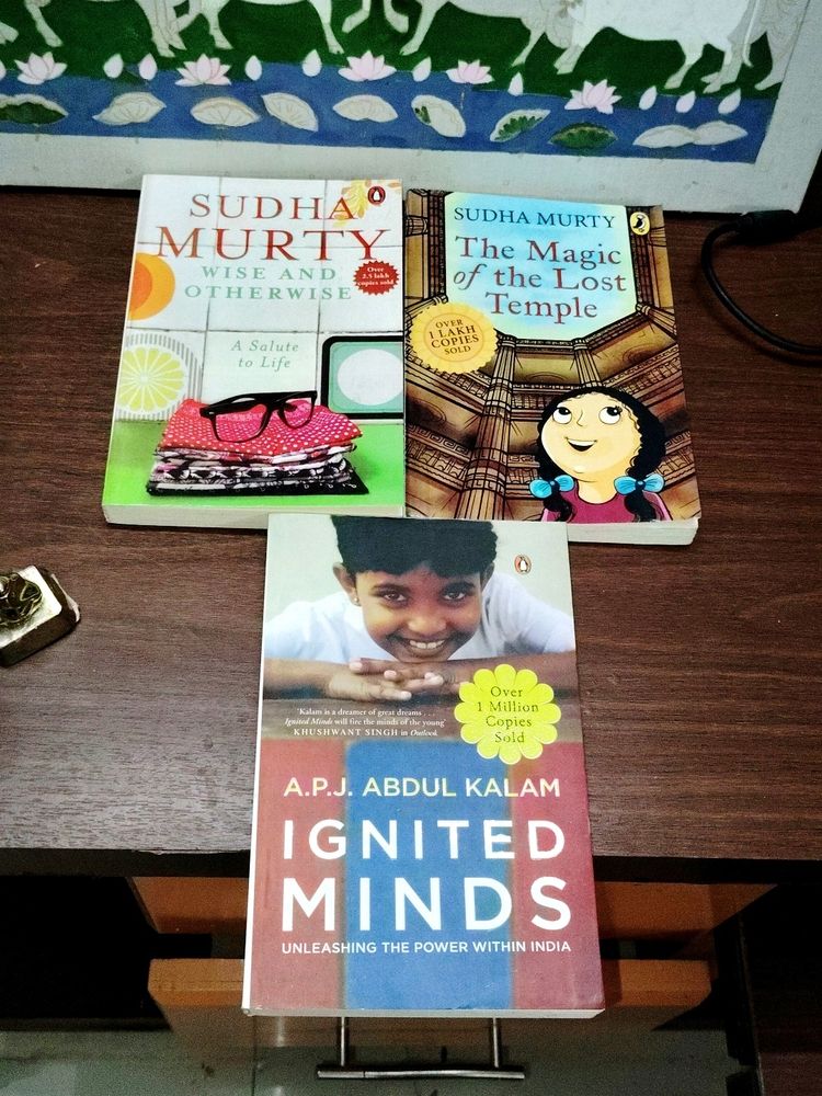 Sudha Murthy &amp; Dr APJ Abdul Kalam 3 Books Set