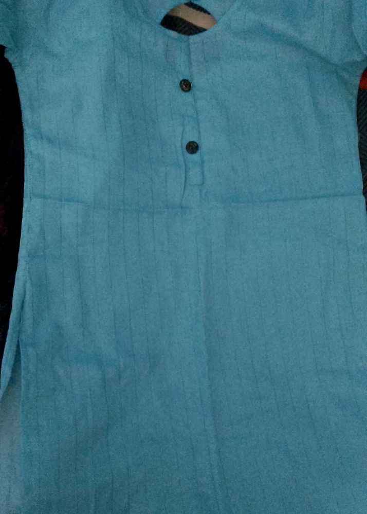 Stylish Blue Kurti