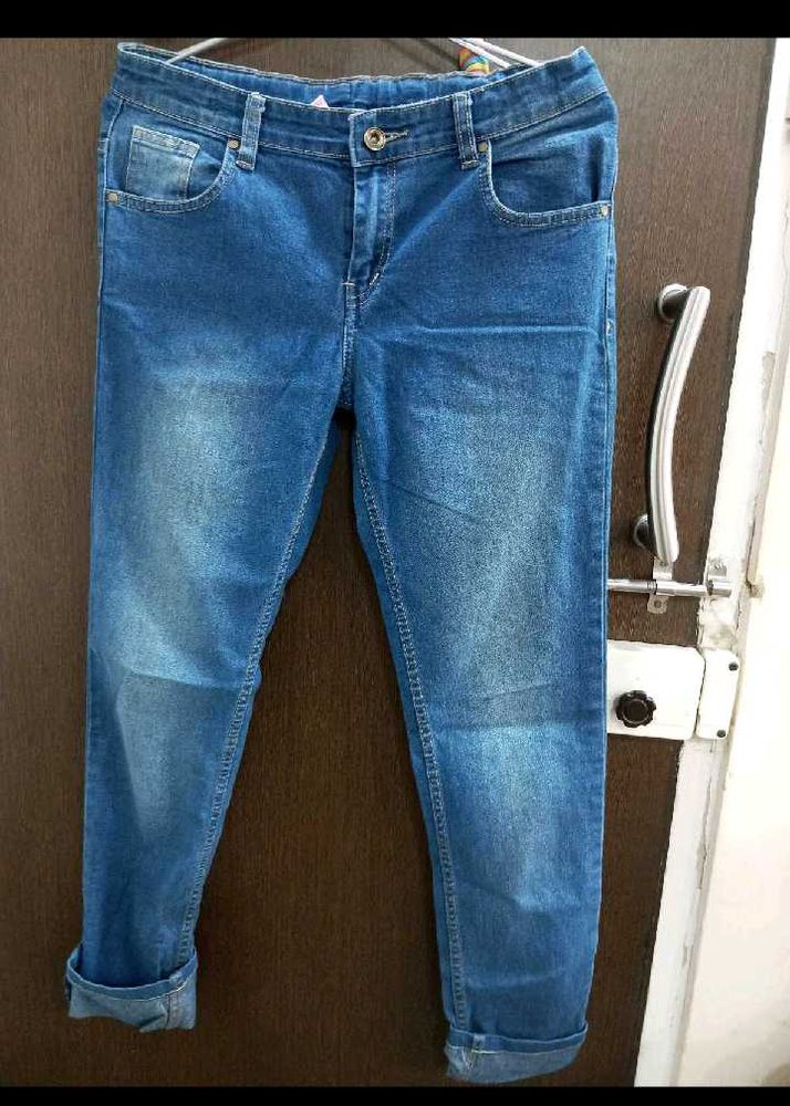 Stylish Blue Denim Jeans