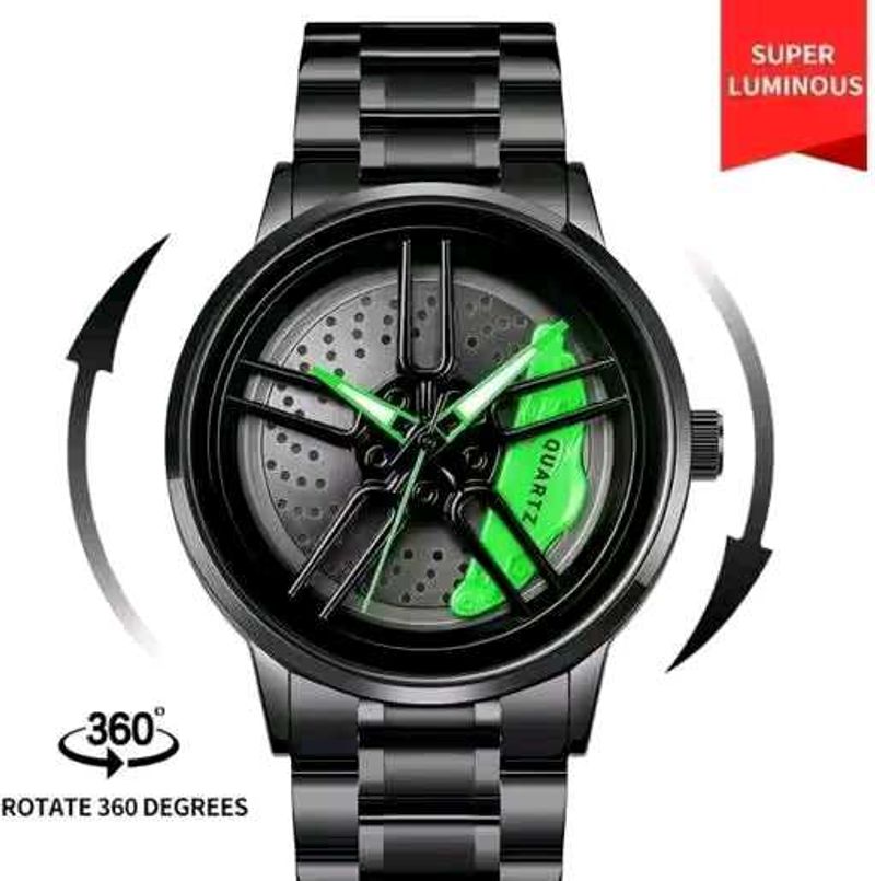 Quartz Analog Multi Dial Stainless Steel Strap