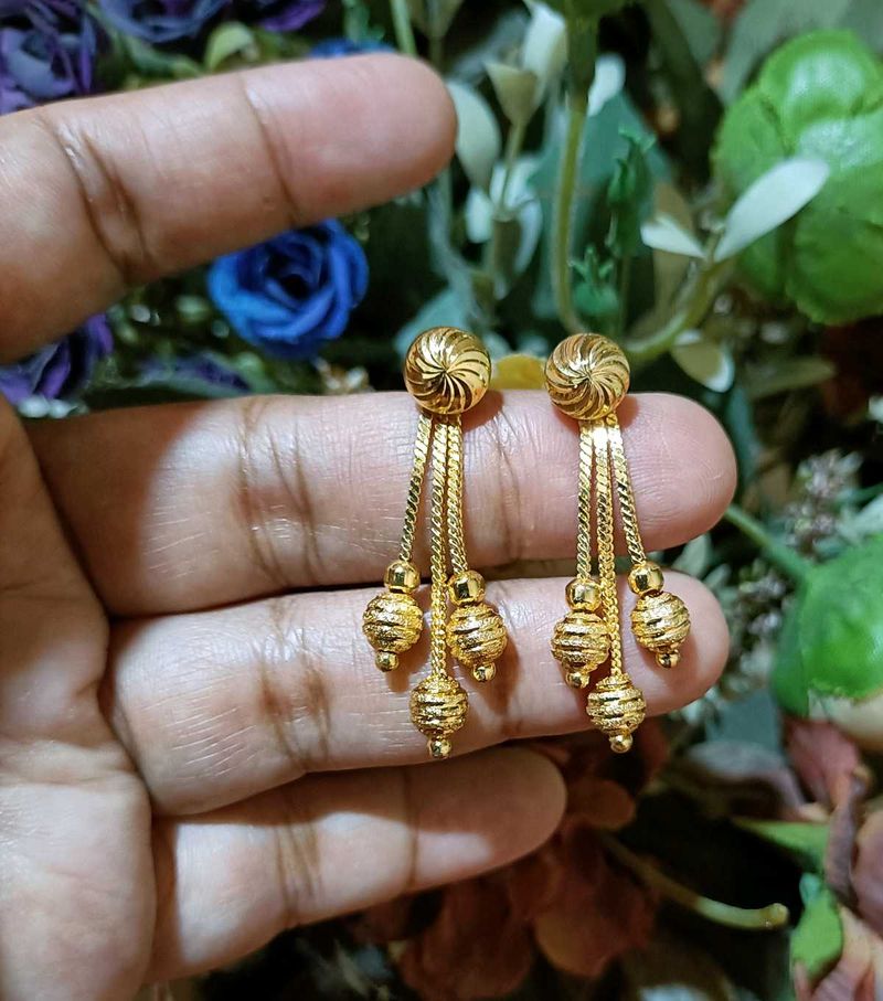 Gold Dangle Earrings