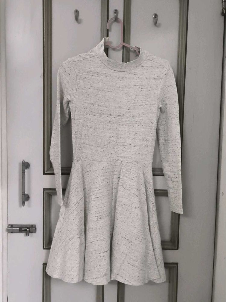 Grey Skater Dress