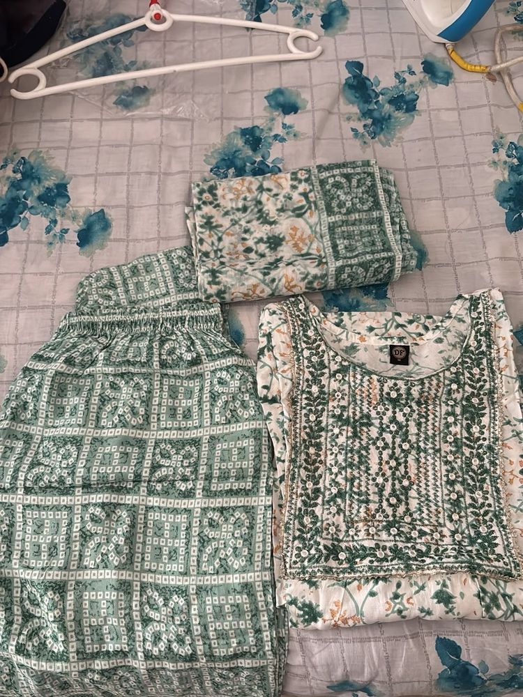 Elegant Printed Kurta Set