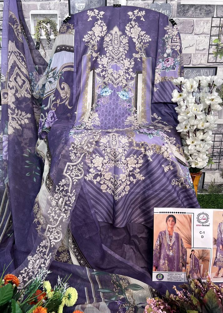 Digital Printed Cotton Dress Material