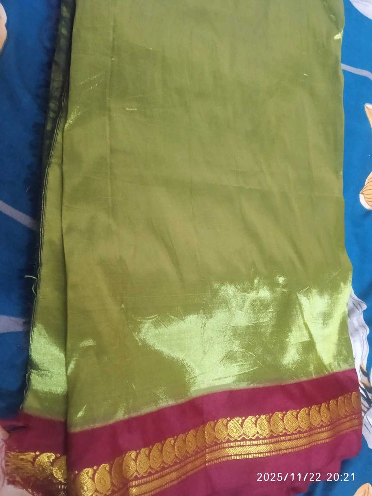 Elegant Green Saree