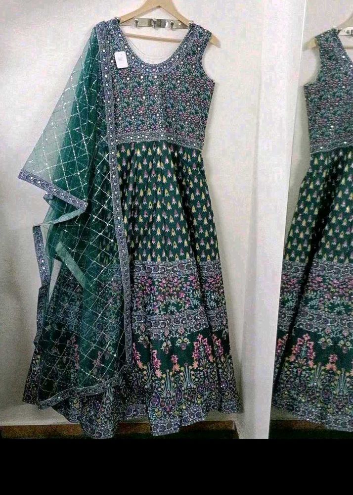 Elegant Green Lehenga Choli