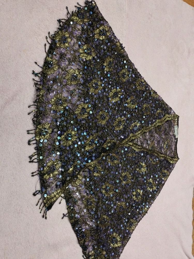 Hand Embroidered Head, Shoulder ,  Scarf