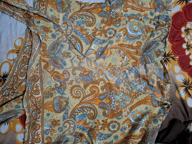 Paisley Print Top
