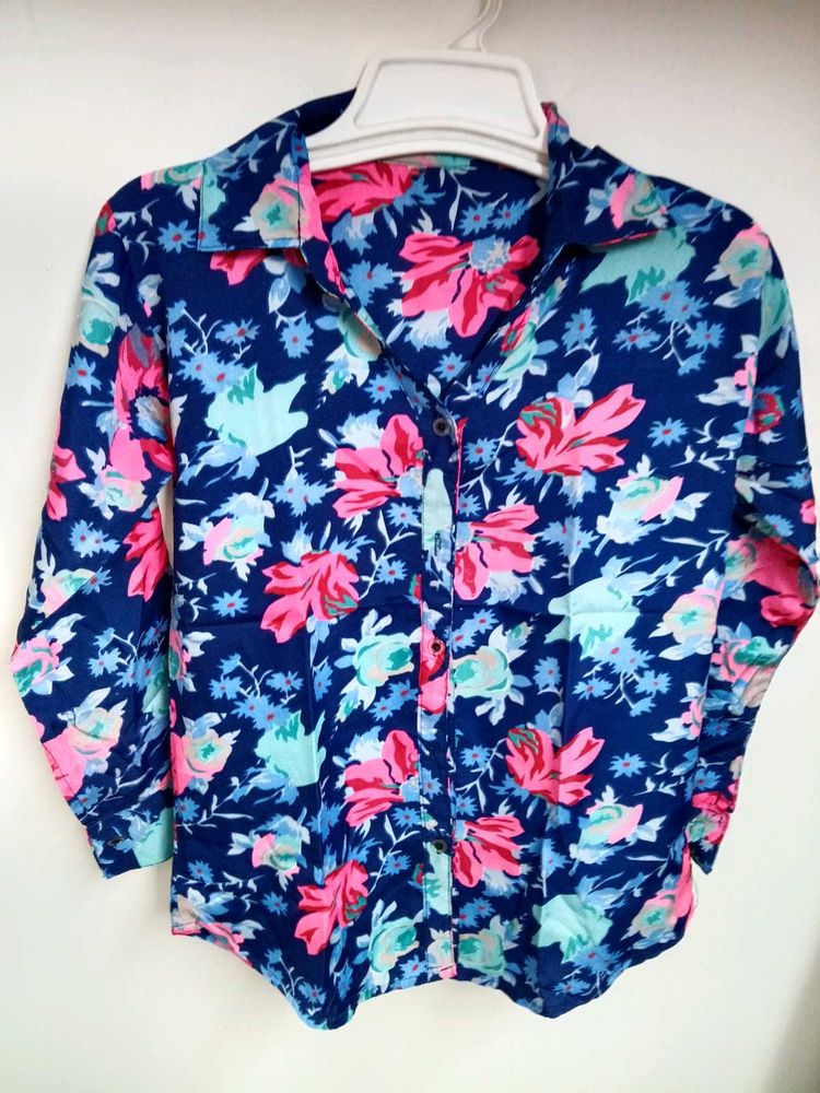 Floral Print Shirt