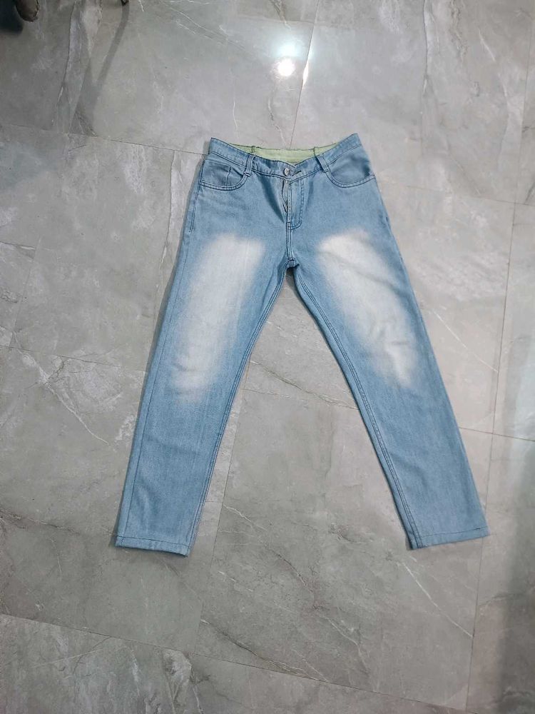 Light Wash Denim Jeans
