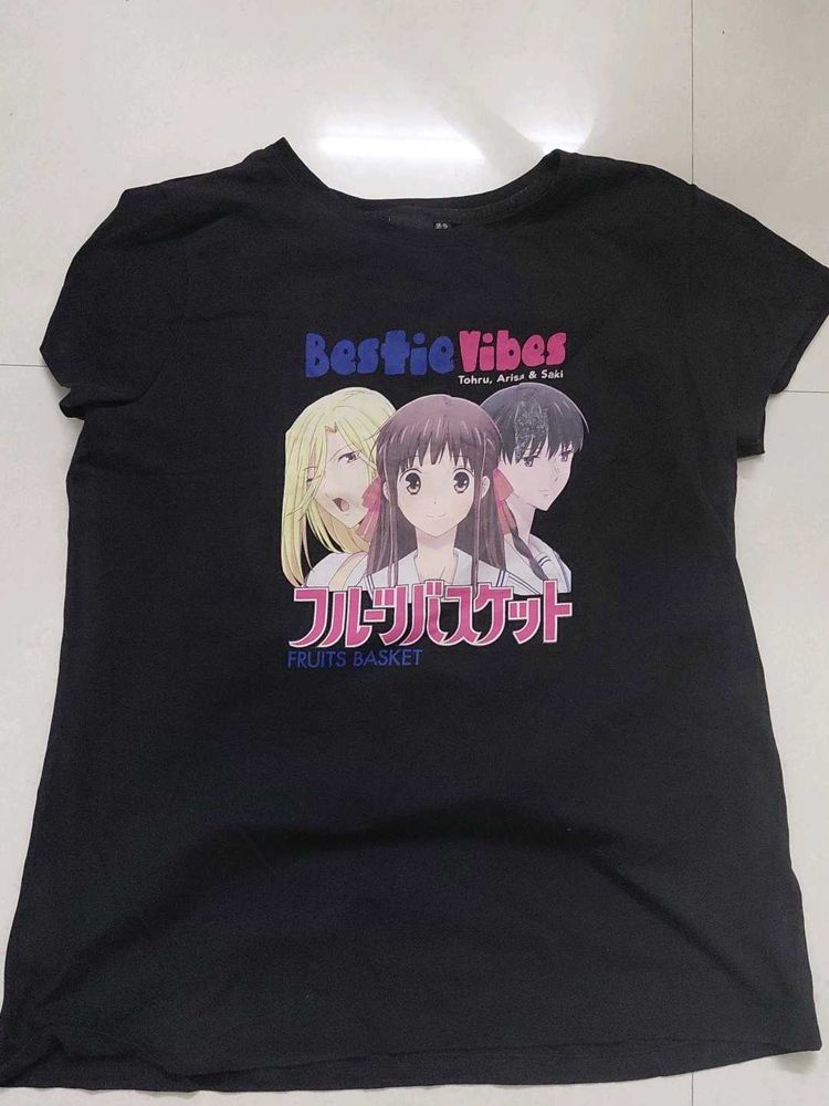Fruits Basket &#39;Bestie Vibes&#39; T-shirt