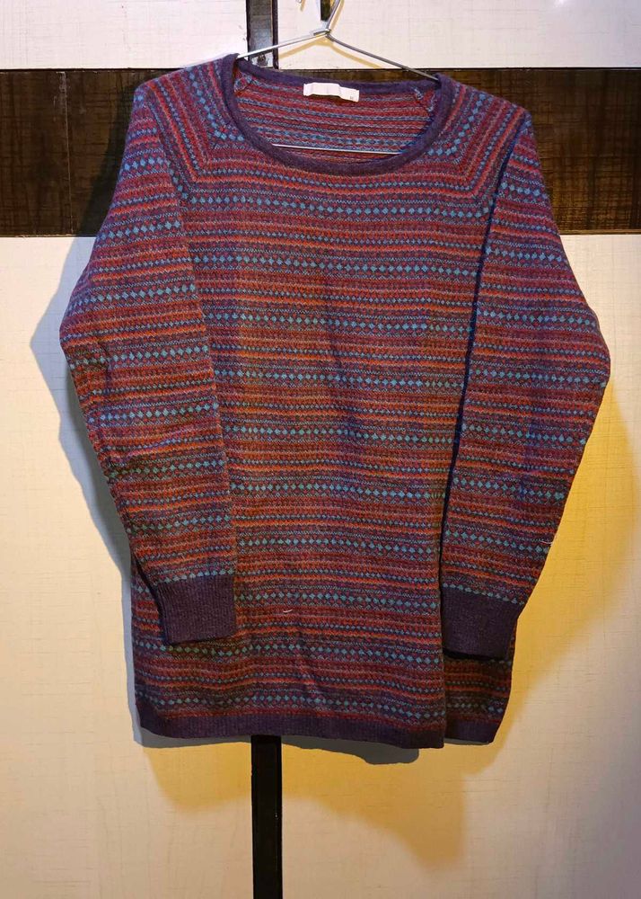 Striped Knit Sweater