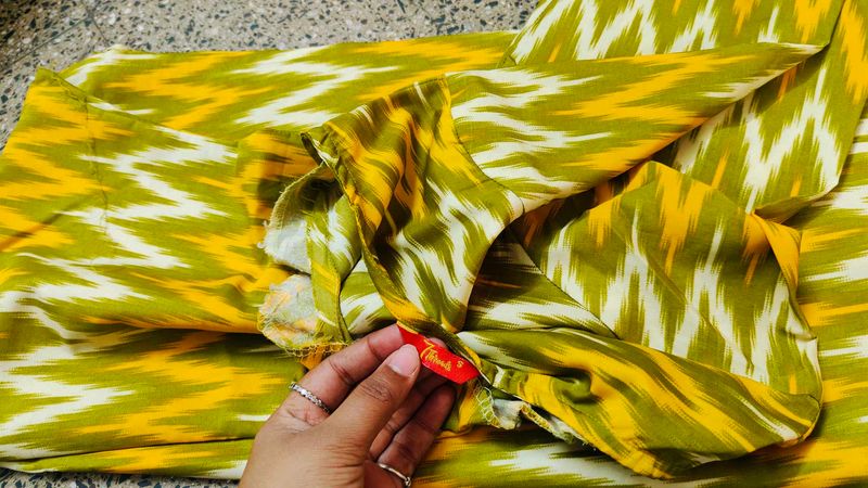 Green Yellow Kurti