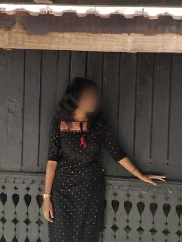 Elegant Black Printed Kurta