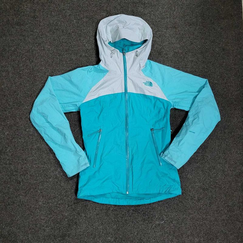 The North Face Turquoise Rain Jacket