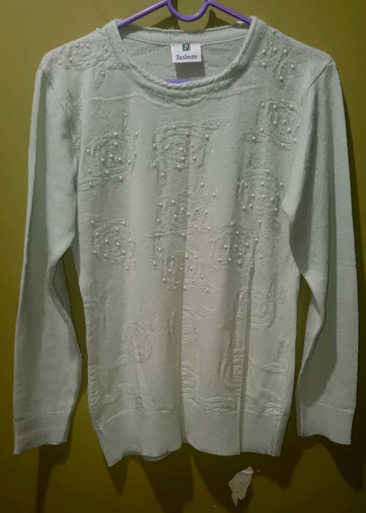 Elegant Embellished Sweater