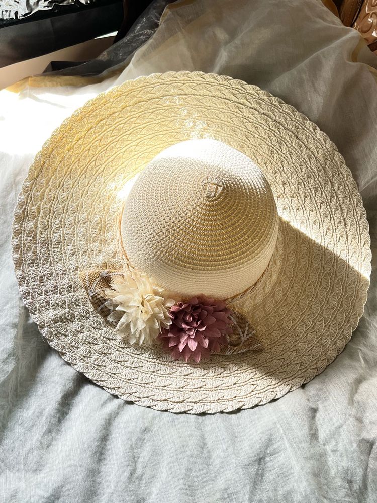 Floral Sun Hat From Thailand
