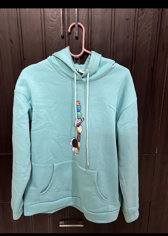 Blue Pullover Sweatshirt