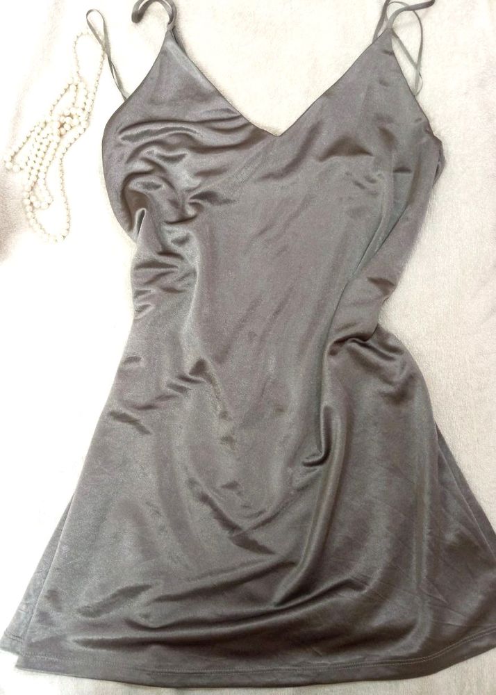 Silver Greyish Party Dress