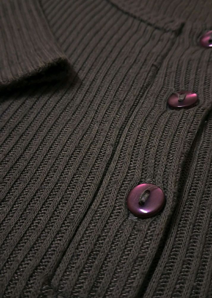 Olive Green Polo Top