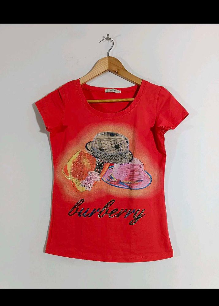Burberry Printed Tshirt (Women)
