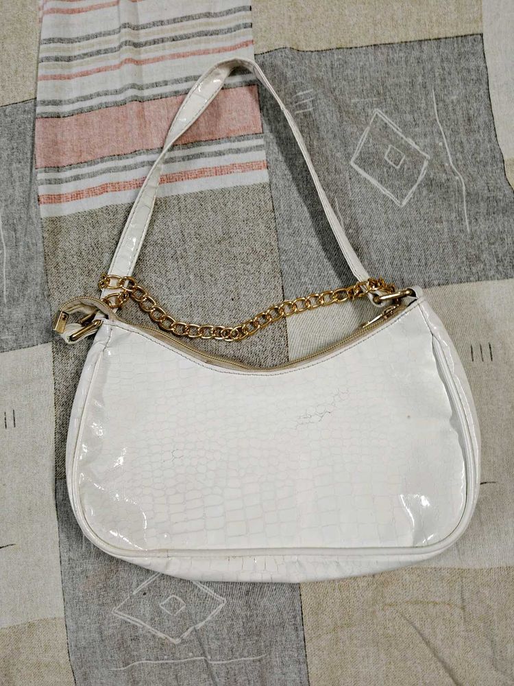 White Shoulder Bag