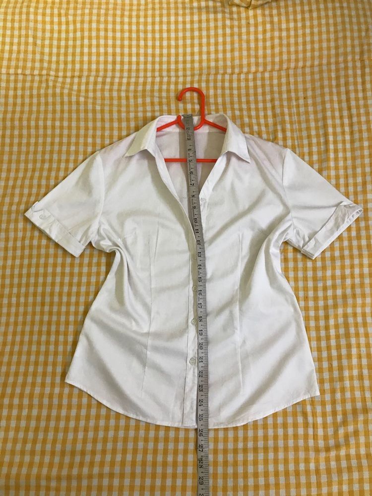 White Short Sleeve Shirt Bust 32-36