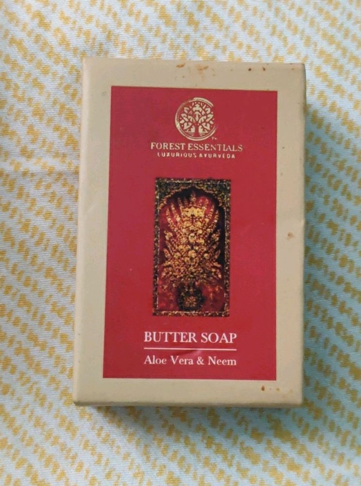 Forest Essentials Butter Soap - Aloe &amp; Neem